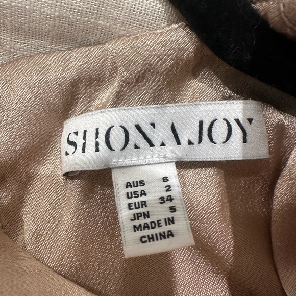 Shona Joy Satin Midi Dress in Cream - Picture 2 of 4